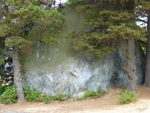 Wedgwood Rock, located at 7200 28th Ave NE in Seattle, was called Lone Rock in 1881 when a group of early Seattle settlers gathered for a Fourth-of-July picnic.