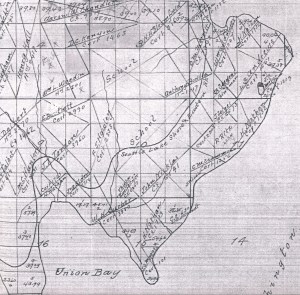 Township 25 northeast Seattle portion map of 1889