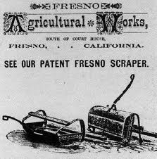 Fresno Scraper image courtesy of San Joaquin County Historical Society.