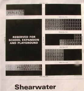 Shearwater auction map of 1965