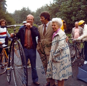 Burke-Gilman Trail approval celebration on March 15 1974.SMA 170708