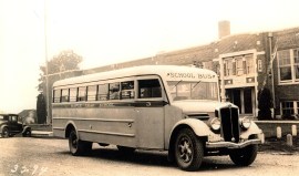 The Maple Leaf School at 3212 NE 100th Street was completed in 1926. In addition to the school bus, in the 1930's the neighborhood had a private bus line which travelled along 35th Ave NE..