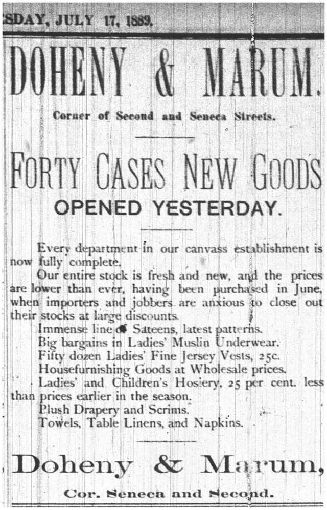 Doheny and Marum.July 1889