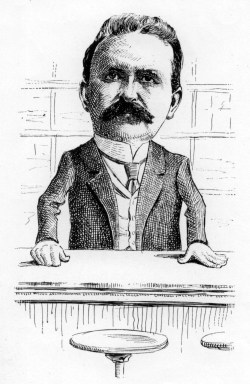 JJ Doheny in his menswear store, downtown Seattle.