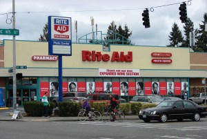 RiteAid is in the Pontiac plat, at the busy intersection 85th & 35th in the heart of Wedgwood's business district.