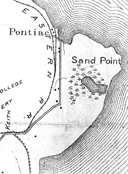Sand Point Map 1894