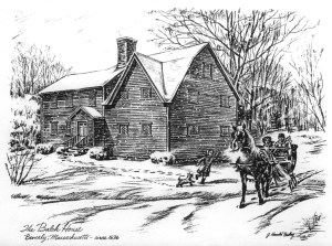 Balch house in Beverly, MA