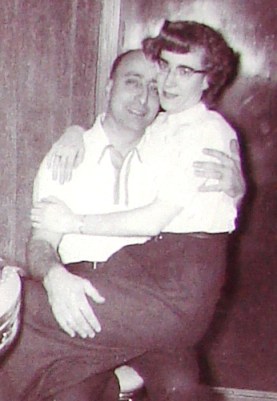The Brancato newlyweds in 1955.