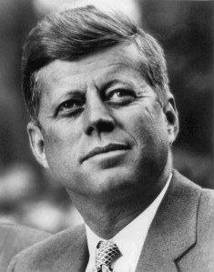 President John F Kennedy in White House portrait