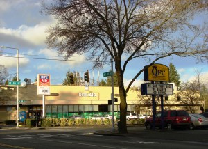William Strickler's survey notes of 1855 tell us that the crew walked eastward on what is now NE 85th Street, but RiteAid wasn't there then.