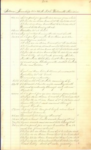 William Carlton's hand-written field survey notes can be read on the Bureau of Land Management website. Here he writes on September 2, 1858 that he stood on the present 35th Ave NE at NE 85th Street intersection.