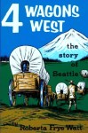 Four Wagons West book cover