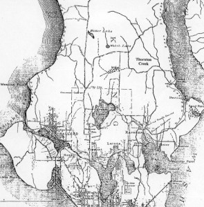 Over time, Seattle's city limits moved out north of what is now the Ship Canal.