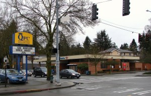 The present site of the Bank of America and the land from 30th to 35th Ave NE was part of Balch's original Wedgwood housing development.