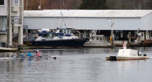 In 1916 the original Ross Creek became the Ship Canal, wide enough and deep enough for ships to pass through.