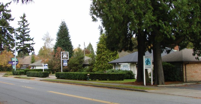 Business lowrise buildings in 8000 block of 35th Ave NE