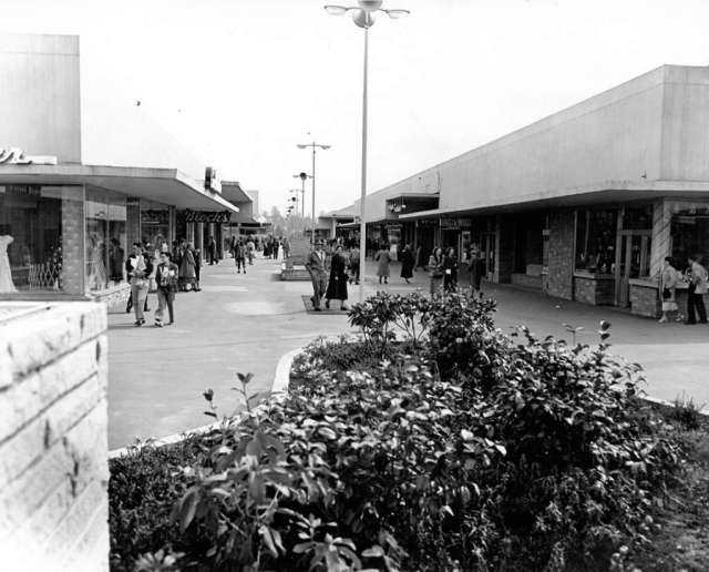 Northgate Mall in the early 1950s